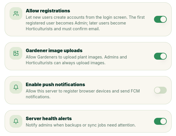Activate Features