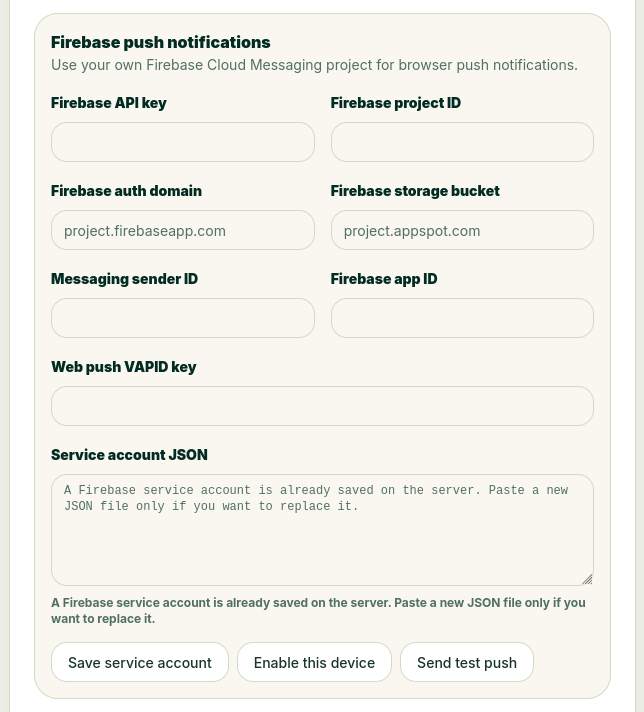 Firebase Push Notifications