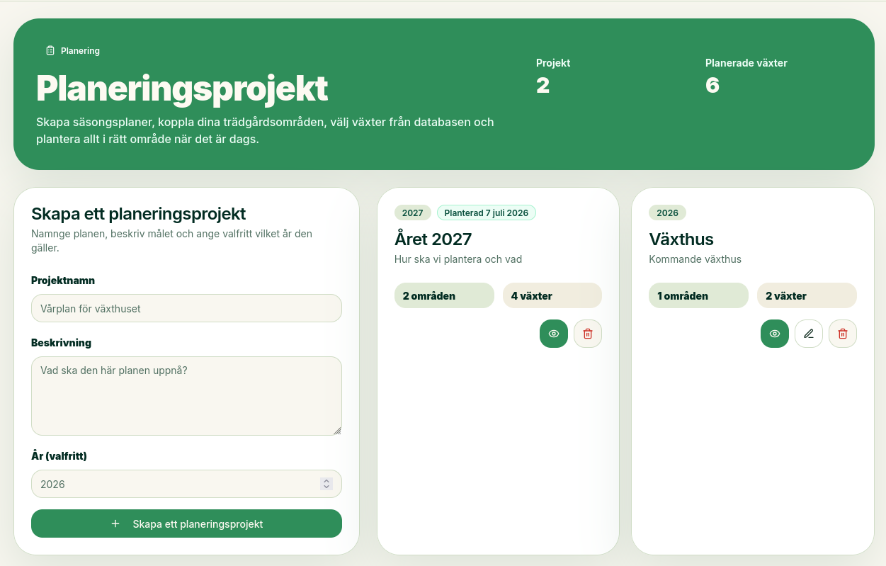 Planering